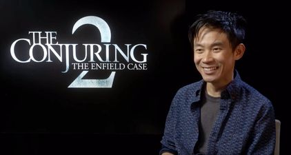 The Conjuring 2 director James Wan chats about filming in Ireland and Aquaman