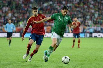 Ex-Irish international Keith Andrews is giving away his Ireland v Italy tickets to one lucky fan