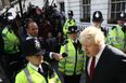 VIDEO: Crowds hurl abuse at Boris Johnson as he walks from his house to his car