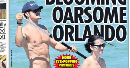 Men everywhere admit to feeling ‘inadequate’ after seeing pics of Orlando Bloom’s tackle