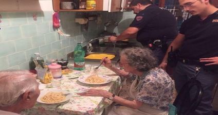 The Italian police could teach everyone a thing or two with this random act of kindness