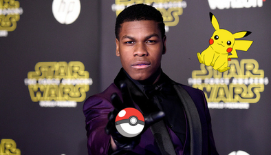 John Boyega is definitely playing Pokemon Go while filming Star Wars VIII