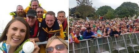 PICS: Great scenes as thousands gather to welcome home Olympic silver medalist Annalise Murphy