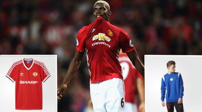 PICS: Adidas have done very well with their retro Man United gear