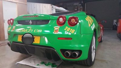 PICS: A Mayo GAA fan has done something incredible to his Ferrari
