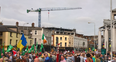 WATCH: Water protests are currently taking place around Dublin