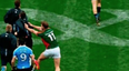 WATCH: New footage shows what happened prior to this push by Aidan O’Shea