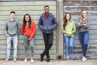 These men have got a brilliant response to girls always stealing their hoodies
