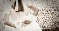 PIC: Young fella has no Halloween costume, so trolls his sister by wearing her communion dress