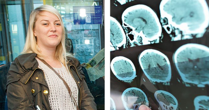 An Irish girl speaks about going blind after mistaking a brain tumour for a migraine