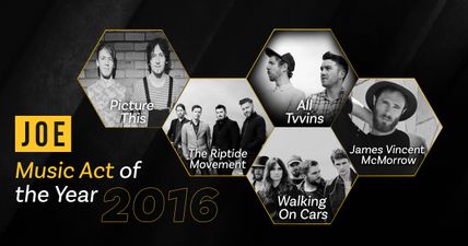 JOE Men of the Year Awards: Best Music Act of the Year