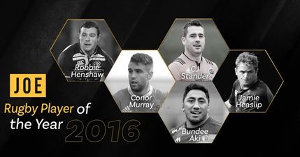 JOE Men of the Year Awards: Rugby Player of the Year