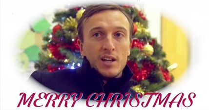 WATCH: Mark Noble could not look more fed up in West Ham’s Christmas message if he tried