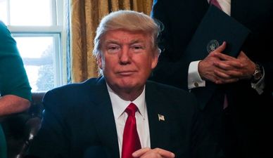 Two massive Trump stories have been reported just as Air Force One took off for Saudi Arabia