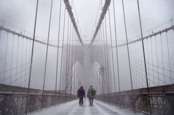 PICS: New York and Boston prepare for 12-inches of snow today