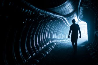 WATCH: The crew of the Covenant send messages home to their families, before the Alien shows up
