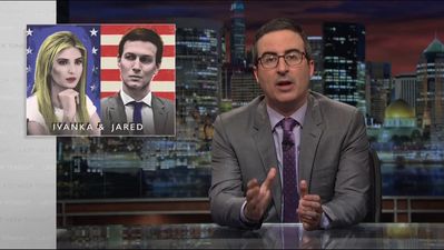 WATCH: Ivanka Trump and her husband Jared Kushner are under the spotlight in Last Week Tonight