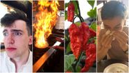 WATCH: Two men tackle Ireland’s hottest curry, with inevitably painful results