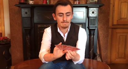 WATCH: This hypnotist is picking your right card over the internet but can you spot how?