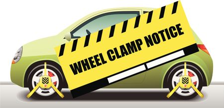 PIC: Clamping in Dublin has just gone to a whole new extreme