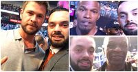 PICS: Irish McGregor fan rubs shoulders with host of A-listers after sneaking into $80,000 ringside seat