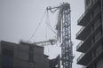 PICS: Hurricane Irma snaps a crane in two as it rips through downtown Miami