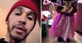 WATCH: Lewis Hamilton attracts criticism for ‘gender-shaming’ his young nephew