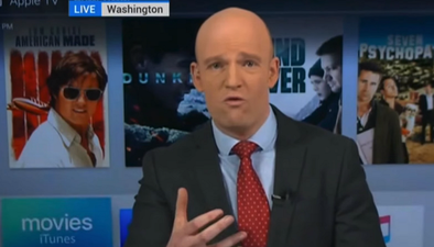 WATCH: RTÉ News interrupted as somebody decides to browse Apple TV instead