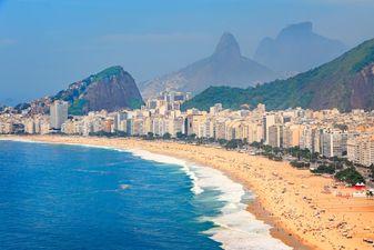 Eight-month-old baby killed and 16 people injured as car hits pedestrians at Copacabana beach in Rio