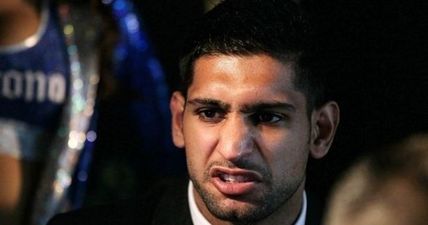 WATCH: Amir Khan’s comeback fight lasted less than 40 seconds