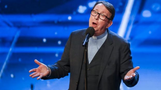 singing priest