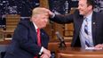 Donald Trump tells Jimmy Fallon to “be a man”
