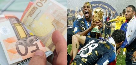 An incredible World Cup final bet sees punter landing €10,000