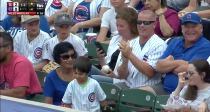 WATCH: The viral clip of a man stealing a baseball from a young child isn’t all that it seems