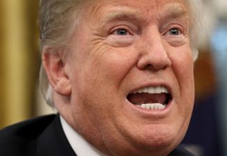 WATCH: Donald Trump says that he’s “100%” certain that Brett Kavanagh’s accuser named the wrong person