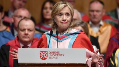 Hillary Clinton’s speech in Belfast appears to have some glaring inaccuracies