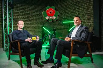 Leo Varadkar explains his reasons for wearing the shamrock poppy