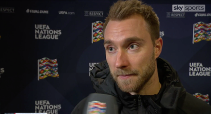Christian Eriksen gave a withering assessment of Ireland following Monday night’s draw