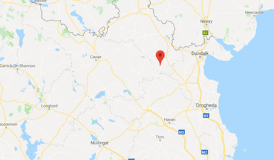 A second sinkhole has opened up in Monaghan