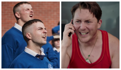 The bromance between The Young Offenders, Billy Murphy, and Robert Sheehan is very real