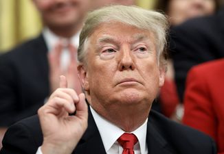 Donald Trump’s New Year message is exactly as bizarre as we expected it to be