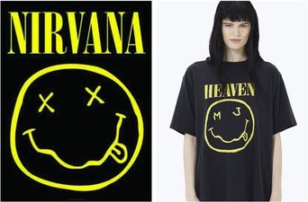 Nirvana are suing Marc Jacobs for allegedly lifting their smiley face design