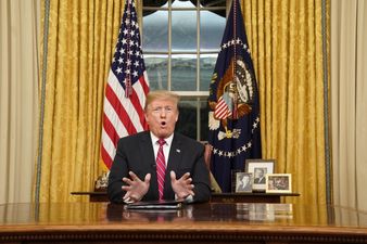 WATCH: President Trump’s first address to the nation from the Oval Office in full