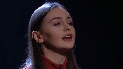 WATCH: Spoken word artist Natalya O’Flaherty killed it on the Late Late