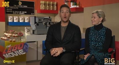 WATCH: Chris Pratt and Elizabeth Banks talk The LEGO Movie 2 and their St. Patrick’s Day plans