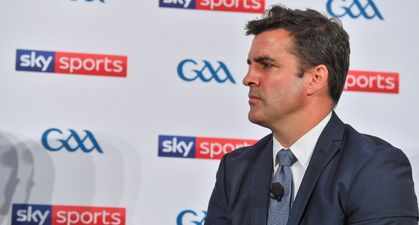 Brian Carney gives Sky Sports presenter a “geography and sovereignty lesson”