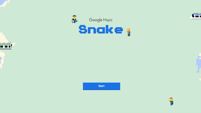 You can now play Snake on Google Maps