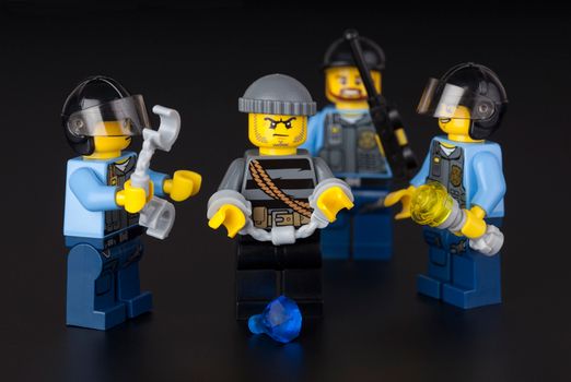 Lego bust China