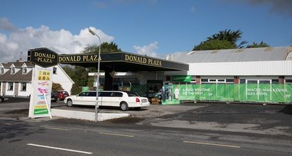 PICS: Paddy Power builds ‘Donald Plaza’ in Clare to mark the arrival of Donald Trump in Ireland