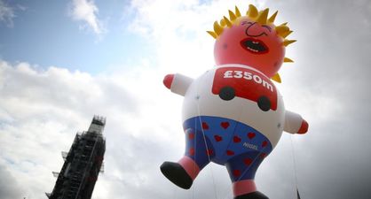 Boris Johnson blimp takes flight over London